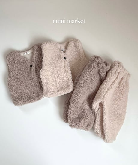 予約 mimi market Poodle vest