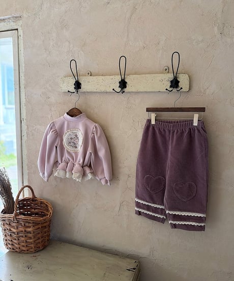予約 marron Heart pants