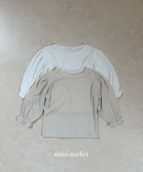 予約mimi market Torsion Ibe Tee