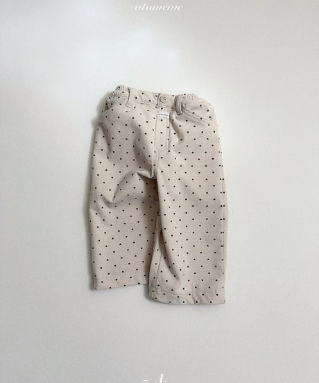 予約 atomeme Heart Golden Pants