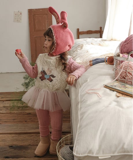 予約 FLO Winter rabbit hat