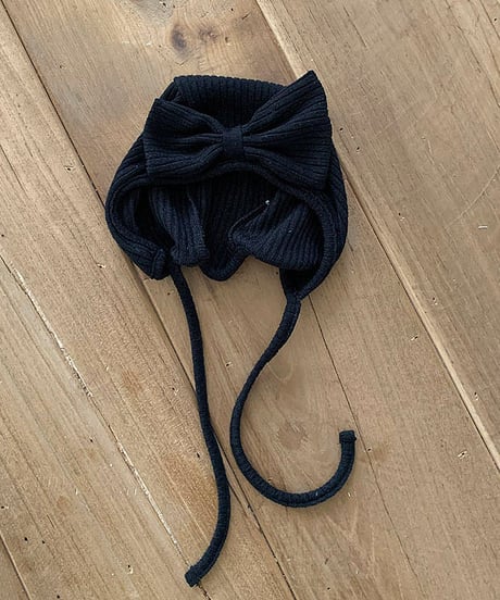 予約 bebeholic May Ribbon Bonnet