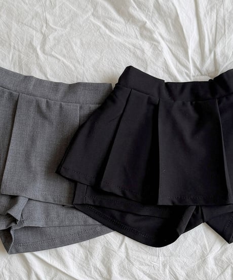 予約 ninibello Rose pleated skirt