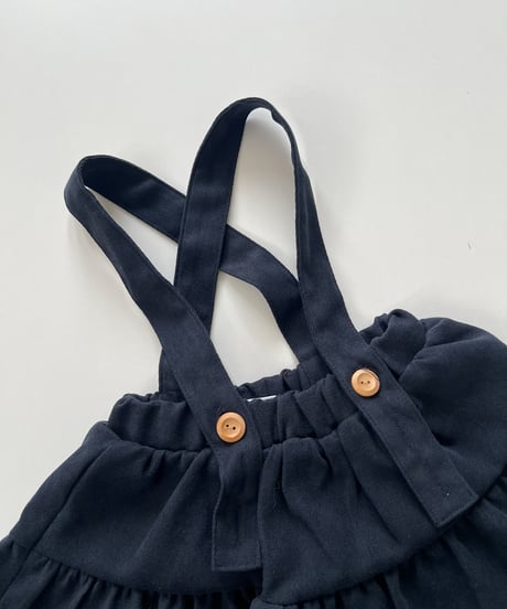 即納French ring strap skirt