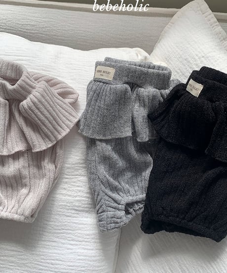 予約 bebeholic BB frill pants
