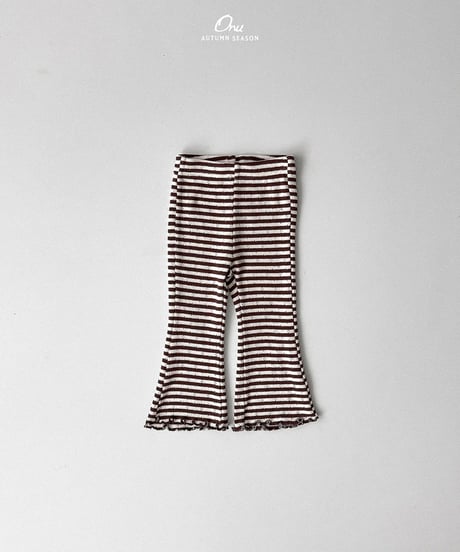 予約 ONU Frill boots cut pants