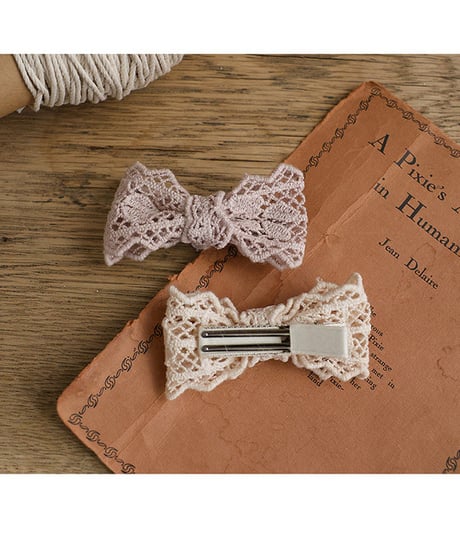 予約 FLO Belle ribbon hairpin