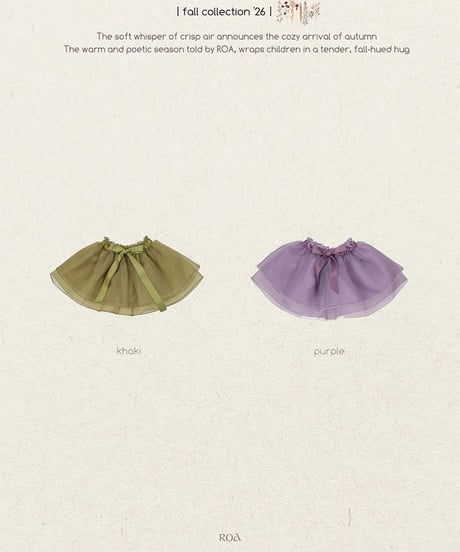 予約 ROA Darling skirt