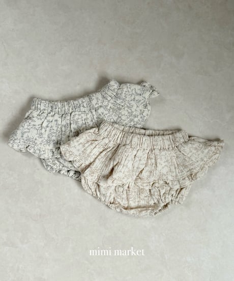 予約 mimi market Yume Frill kangkang Skirt