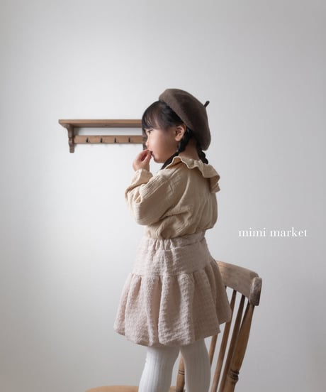 予約 mimi market knit balloon skirt