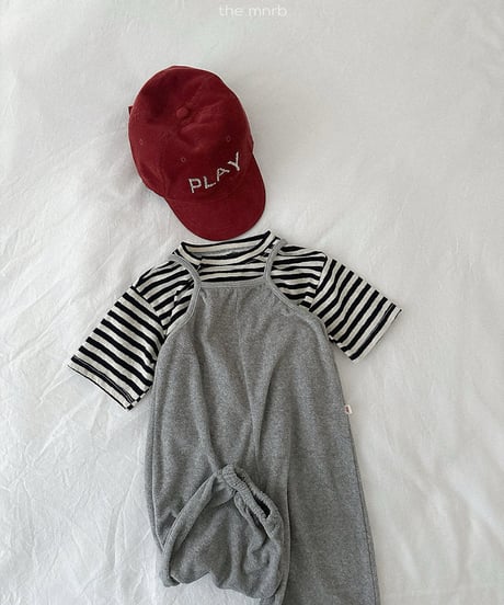 予約minirobe Terry overalls