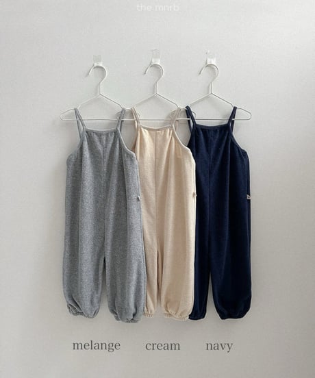 予約minirobe Terry overalls