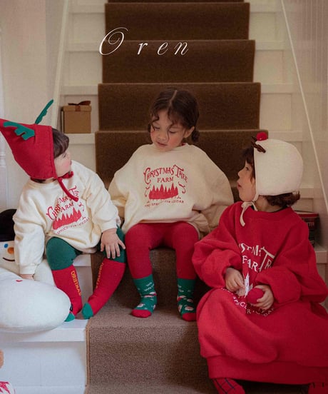予約 OREN Merry Christmas Sweatshirt Suit