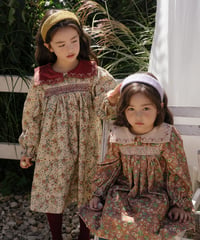 予約 OREN Bonjour Square Collar Dress
