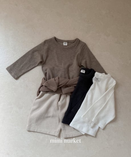 予約 mimi market Bono Binding Tee