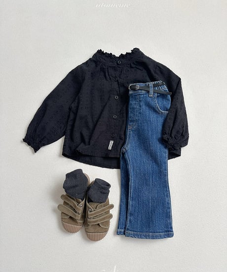 予約 atomeme Berry boots cut denim
