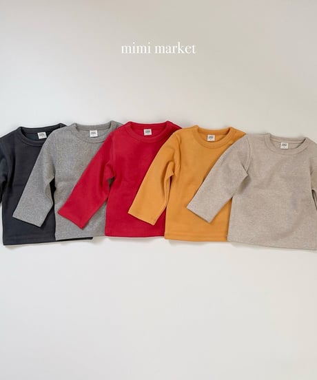 予約 mimi market Peach rappa tee