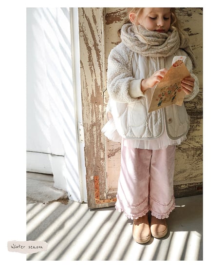 予約 FLO Amande pants