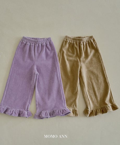 予約 momoann Roa frill pants