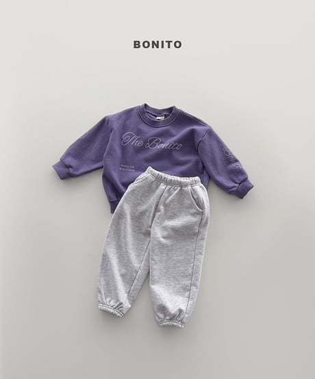 予約 bonito The bony totering man to man (ママとお揃い)