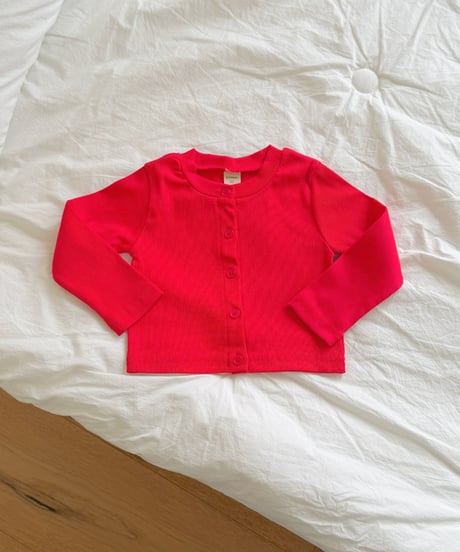 予約 ninibello Salty gold cardigan