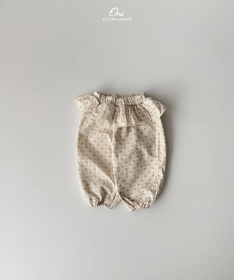 予約 ONU Frill skirt guy pants
