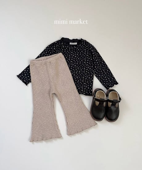 予約 mimi market Ribbed play leggings