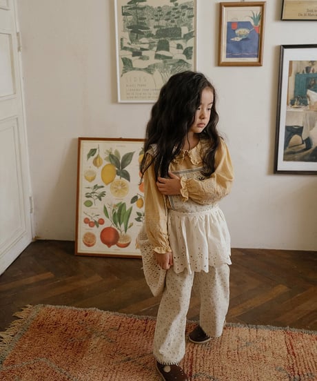 予約 OREN Honey beige blouse