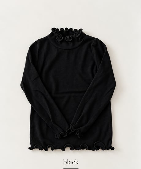 即納  Jelly Half-Neck T-shirt