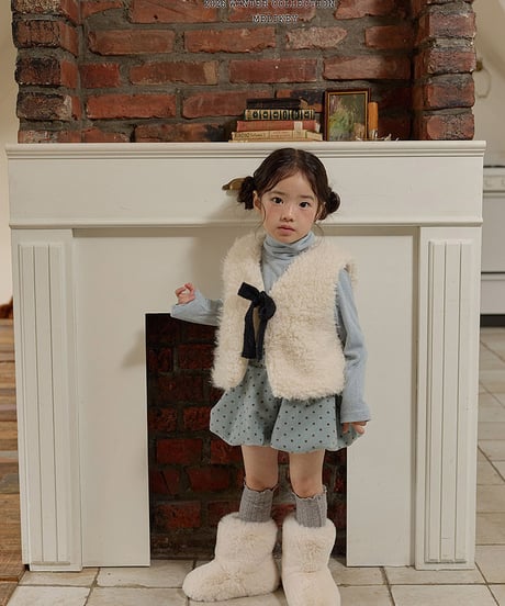 予約 melikey Cloud fur vest