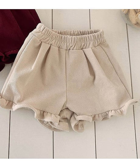 予約 valubebe  Golden frill shorts