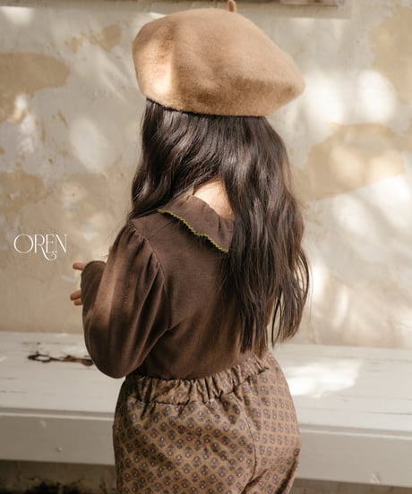 予約 OREN Blooming Frill Picot T-Shirt