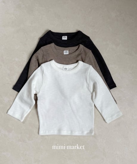 予約 mimi market Bono Binding Tee