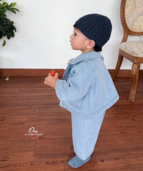 予約 ONU Pocket blue jacket