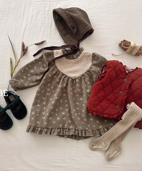 予約 valubebe Hi-Dumble color matching dress
