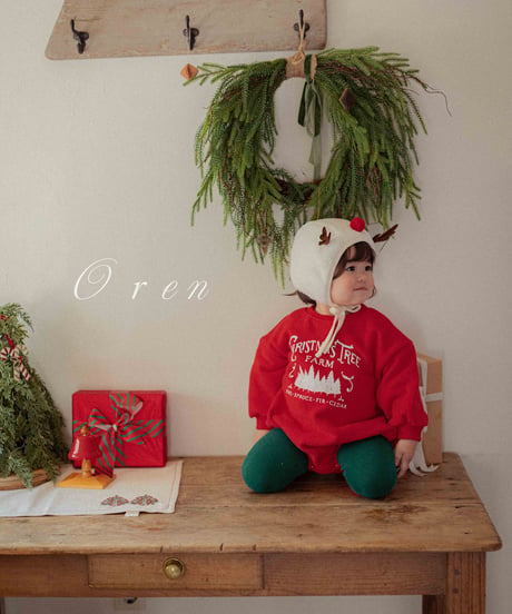 予約 OREN Merry Christmas Sweatshirt Suit