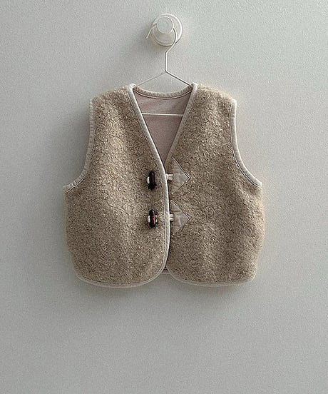 予約minirobe Dumbled vest