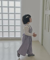 予約 The beige Corduroy overalls pants