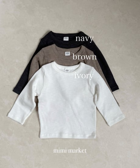 予約 mimi market Bono Binding Tee