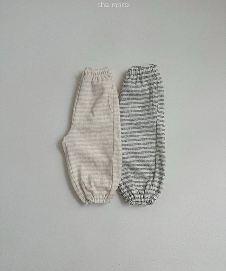 予約minirobe Day st jogger pants