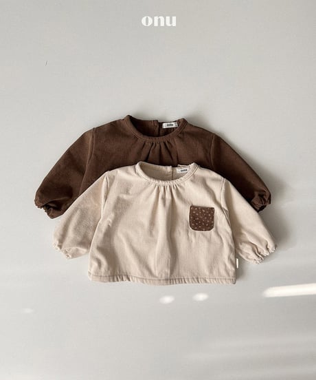 予約 ONU Kimo Golden Blouse