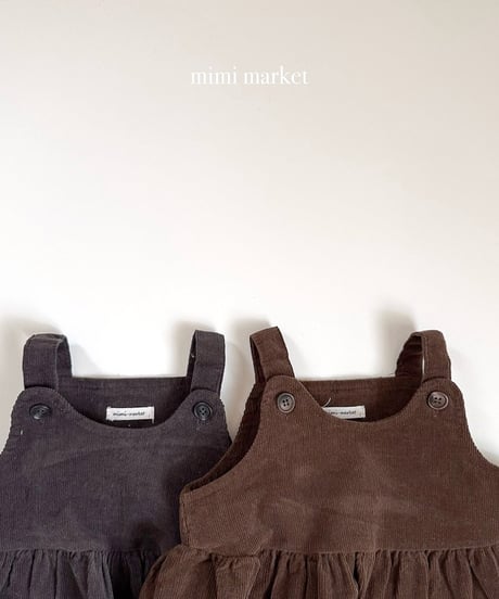 予約 mimi market Corduroy Blanc