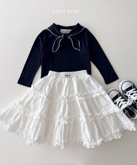 予約 daily bebe scarf tee