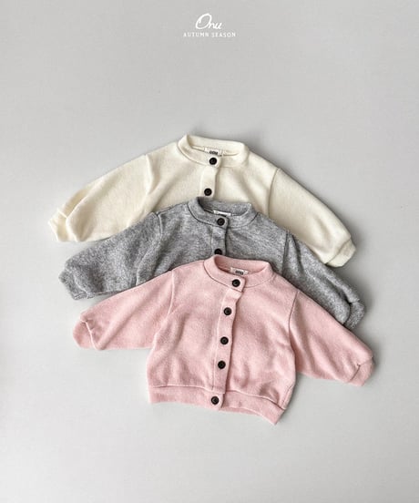 予約 ONU Cotton candy cardigan