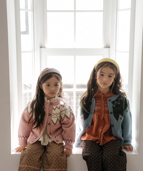 予約 OREN Oslo Reversible Knit Cardigan