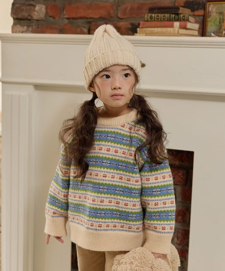 予約 melikey Vintage Indian knit