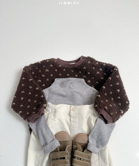 予約minirobe Multi-dumble man-to-man