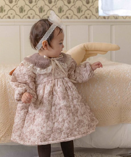 予約 OREN Merry Lulu Padded Dress