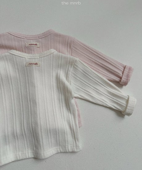 予約minirobe Ilet cardigan