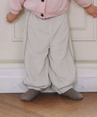 予約 ONU Buckle terry pants